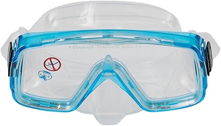 Sirena Maske Ve Mexico Şnorkel Set Blue-Clear - Görsel 3