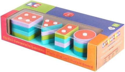 Be Child LC-30890 Eğitici Geometrik Şekiller, Çok Renkli