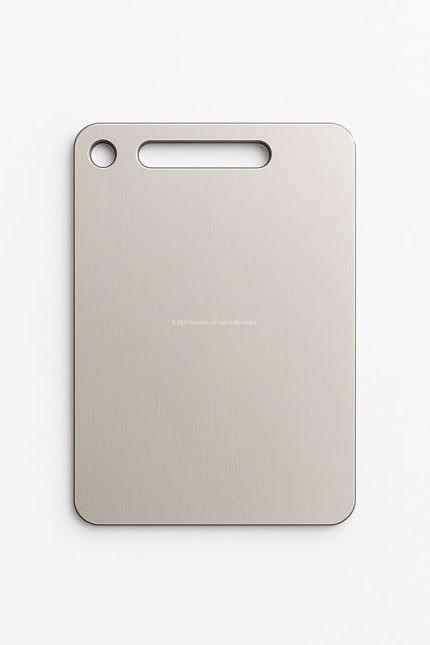 Paslanmaz Çelik Kesim Panosu, Metal Kesme Tahtası, 304 Kalite Çelik, Hijyenik ve Dayanıklı, 34 x 24 cm, Bıçak Dostu Tasarım, Kolay Temizlenebilir, Mutfak ve Profesyonel Kullanım İçin İdeal