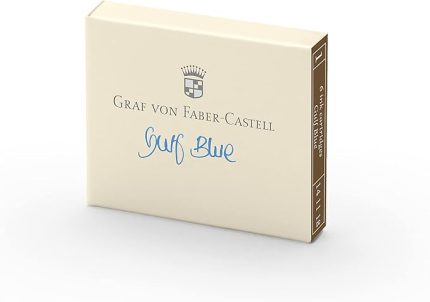 von Faber-Castell Dolma Kalem Kartuşu 6'lı Körfez Mavisi