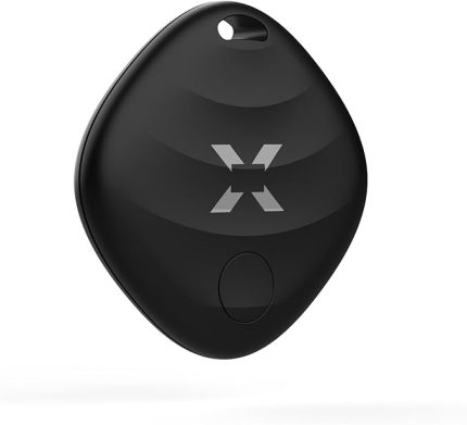 Smart Air Tag Akıllı Bluetooth Takip Cihazı Anahtar Çanta Bavul ve Evcil Hayvan için Kayıp Eşya Bulucu Uzun Pil Ömürlü IOS Uyumlu (Siyah) X6605
