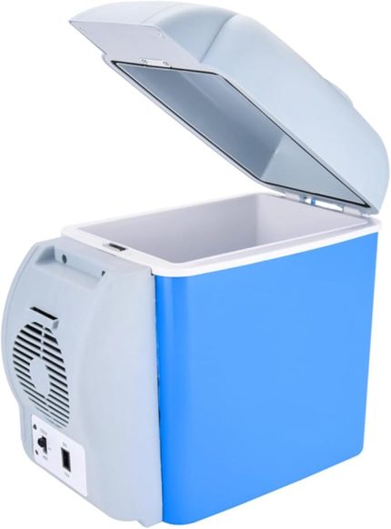 Araba Buzdolabı 7.5L Mini Taşınabilir Araba Buzdolabı ve Yol Gezisi Seyahat Kamp Balıkçılık için Isıtıcı