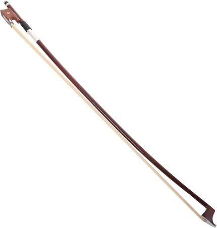 Yay 3/4 Boyutlu Keman Yayı Beyaz At Saçlı, Gül Ağacı