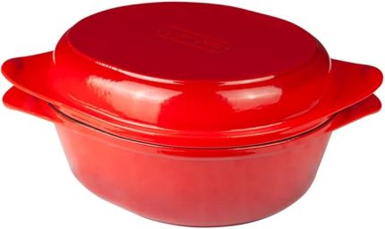 LV P EK 2427 Metal Dikdörtgen Ekmek Tenceresi, 24x27,Kırmızı