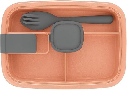 Lunchbox Yemek Kabı – Sızdırmaz, Taşınabilir ve Sağlıklı Saklama Kutusu | Çatal Kaşık Bölmeli | Gıda Dostu (YAVRUAĞZI)