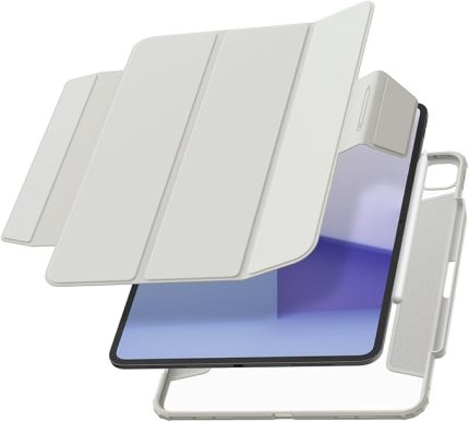 iPad Pro 13" (2024) Kılıf Air Skin Pro Gray - ACS07014