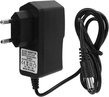 12 Volt 1 Amper Adaptör, Modem Adaptörü, Mini Uydu Cihazı Adaptörü 12 Volt DC