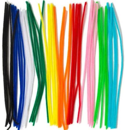 Pipo Temizleyici 40cm 10 Renk 50 Adet