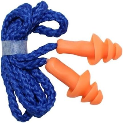 Yüzücü Tıkaç, PU Kulak Tıpası, Gürültü Engelleyici Uyku ve Yüzme için SNR 29dB PU İpli Kulak Tıkacı