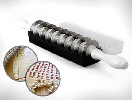 Mantı Kesme Merdanesi 9 Bıçaklı (Paslanmaz Çelik)