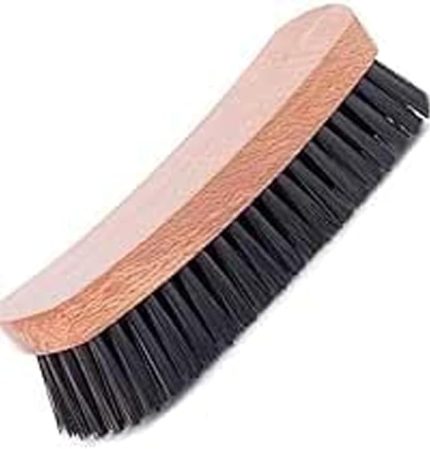 Saplı 16 cm Kaliteli Siyah Tüylü Sert Ayakkabı Elbise Araba Koltuk Kumaş Temizlik Fırçası