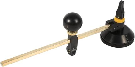 1 ADET. Yüksek kaliteli ayarlanabilir pergel tipi cam daire kesici 40 cm yuvarlak çap ayarlanabilir pergel tipi vantuzlu daire kesme aleti