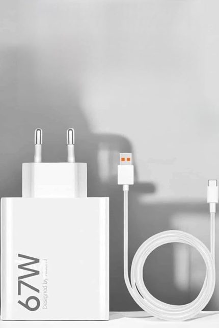 Aleti 67W Hızlı Şarj Turbo Type-C Uyumlu Şarj Adaptörü Kablosu
