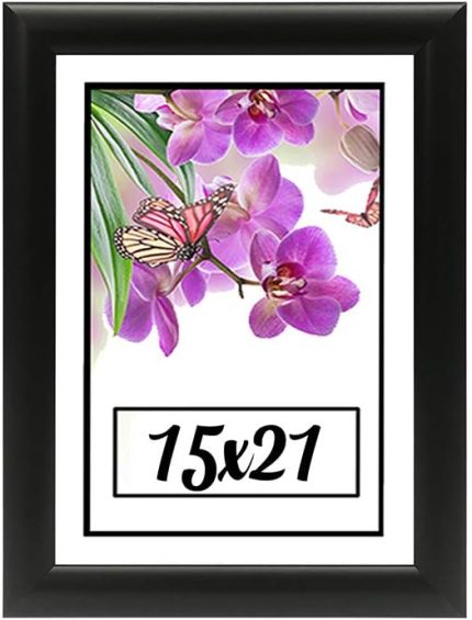 Cerceve Hediyelik Çerçeve Dekorasyon Kişiye Özel Resim Çerçevesi 15X21 15X21-22-SİYAH