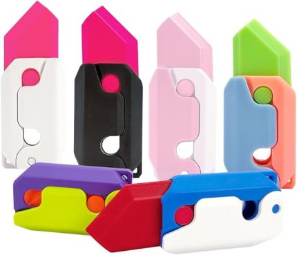 Fidget Toys anti-stres bıçağı rengi seçin (beyaz/mavi)