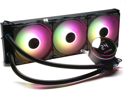 Freezer W362 2025 Edition 360mm 3x12cm ARGB LED Fan + Sıcaklık Göstergeli Pompalı, 300W TDP, LGA1700 - AM5 Uyumlu Sıvı Soğutma Sistemi (DKCCW362)