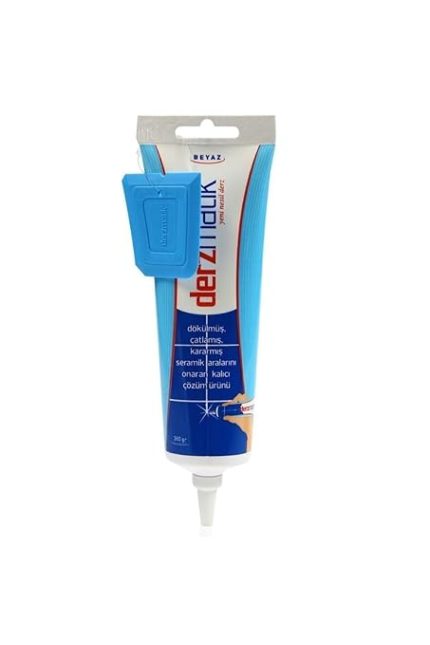 Fayans Beyaz Derz Dolgu Gaga Uç Seramik Granit Derz Dolgu 380 Gr