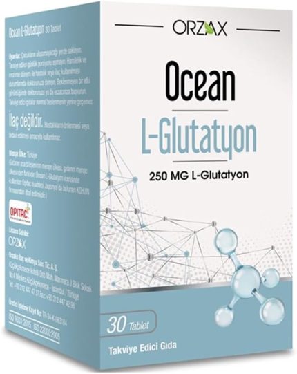 L-Glutatyon 250 mg 30 Tablet Takviye Edici Gıda