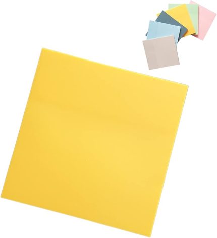 Renkli Yapışkan Post İt Kare Not Kağıdı Karenot (Kavun)