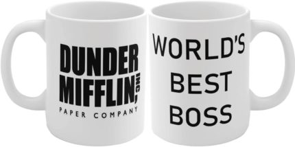 Office Tv Series World's Best Boss Baskılı Kupa Bardak HSPLİNM-4468