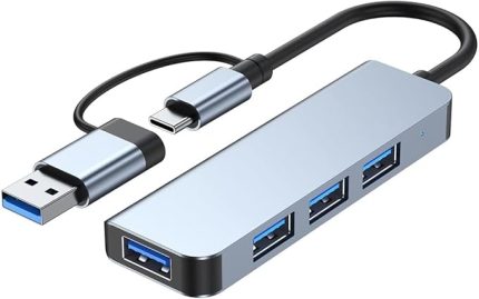 USB ÇOĞALTICI DÖNÜŞTÜRÜCÜ Adaptör Port Type C USB 3.0 Hub For Mac Book Pro Air Otg USB 3.0 Adapter Type-C Çevirici USB Hub - (KALİTELİ VE HIZLI) (4 in 1 Otg)