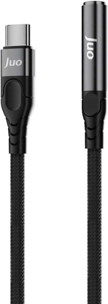 USB Type-C to 3.5mm Jack Aux Kulaklık Mikrofon Çevirici Dönüştürücü Adaptör Kablo