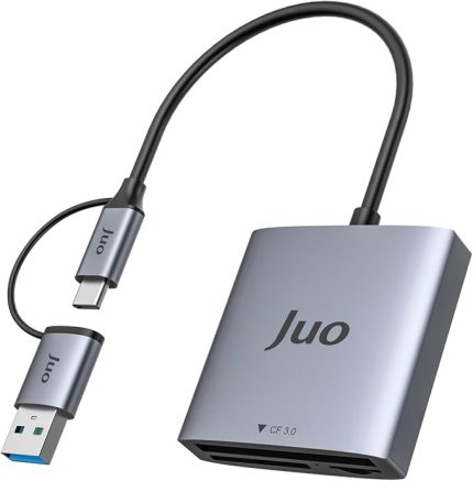 USB 3.2 ve Type-C 3'ü 1 Arada SD/CF/TF Micro SD Hafıza Kart Okuyucu