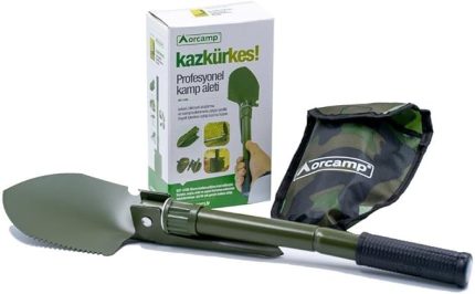 Katlanabilir kazma kürek seti