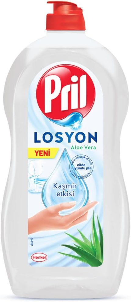 Losyon Aloe Vera Özlü Kaşmir Etkisi ile Cilde Uyumlu Elde Yıkama Sıvı Bulaşık Deterjanı 1 x 1440 ml , Aloe Vera 1440ml