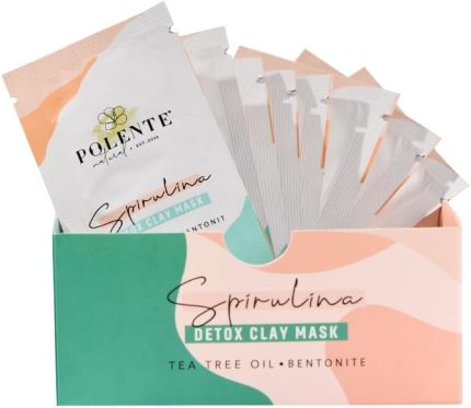 Natural - Spirulina Yosunlu Detoks Kil Maskesi (8 Adet x 8 ml)