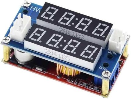 XL4015 5A Voltaj Ayarlı Çift Ekranlı Gerilim Azaltıcı Modül