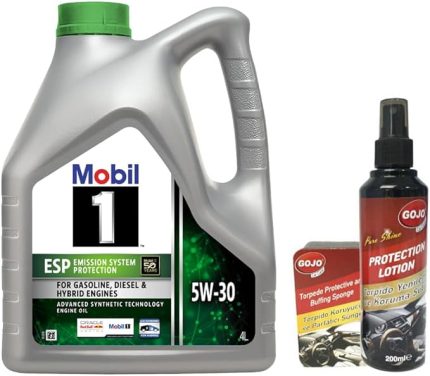 1 Esp 5W30 Motor Yağı 4 L + Gojo Araç Bakım Seti