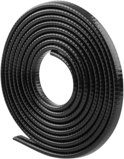 Araba Kapı Kenar Koruyucu, Universal, Saçlı Fitil, Siyah, 1 Metre
