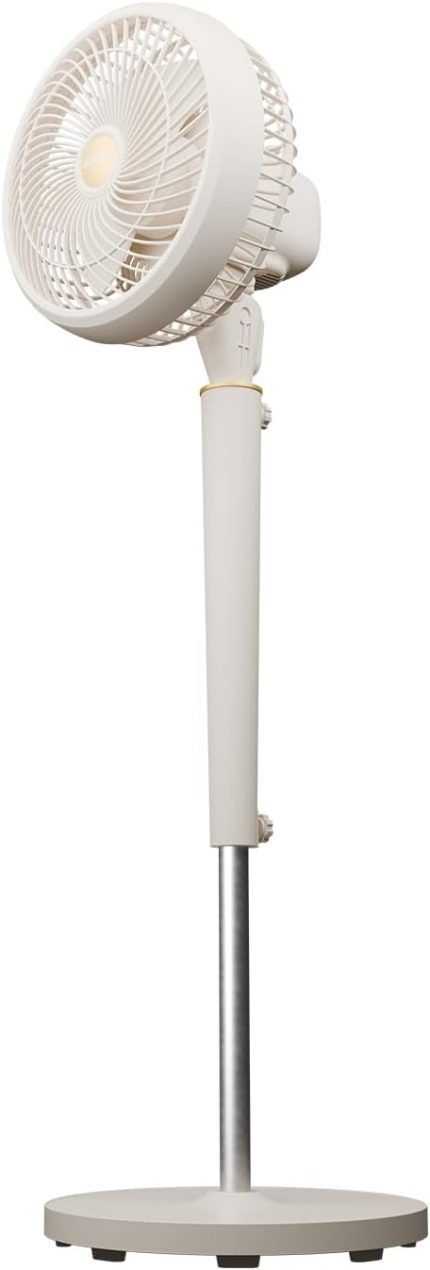 FAN12 DynaBreeze Krem/Gold 9 70W 3 Hız Kademeli 2000RPM Çift Motorlu Vantilatör/Pervanesi Yükseklik Ayarlı