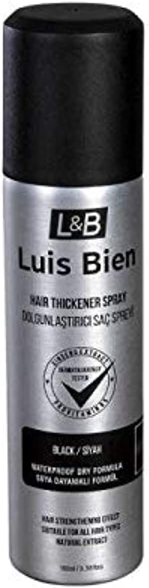 Bien Saç Dolgunlaştirici Sprey, Siyah 100 Ml 1 Paket (1 x 104 g)