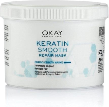 Keratin Smooth Repair Mask 500 Ml.