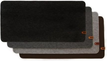 SINTIO Keçe Mousead (50x100 cm) (ANTRASİT) Oyuncu Gamer Mouse ad, Büyük Boy Large Ofis Tii Mouse ed, Fare Altlığı, Düz Masa Koruyucu Klavye Altı Mousead