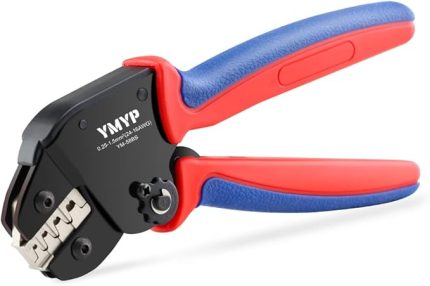 Açık kablo pabuçları için sıkma pensesi - 0,25-1,5 mm² AMP-TE 2,8/4,0/4,8/6,3 JST-SM2,54/XH2,54/VH3,96 ve Molex için sıkma pensesi