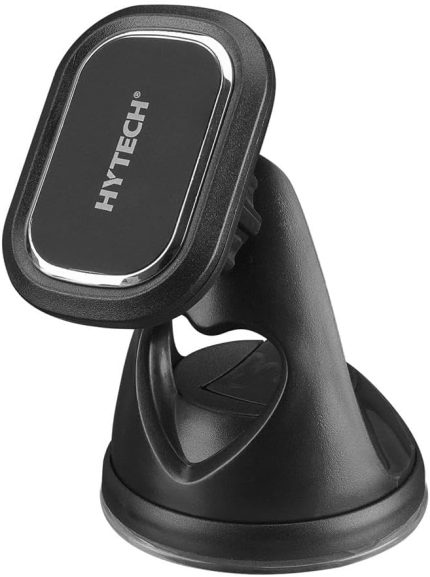 HY-XH43 Universal Ayarlanabilir Vantuz + Izgara aparatlı Siyah Mıknatıslı Araç Telefon Tutucu