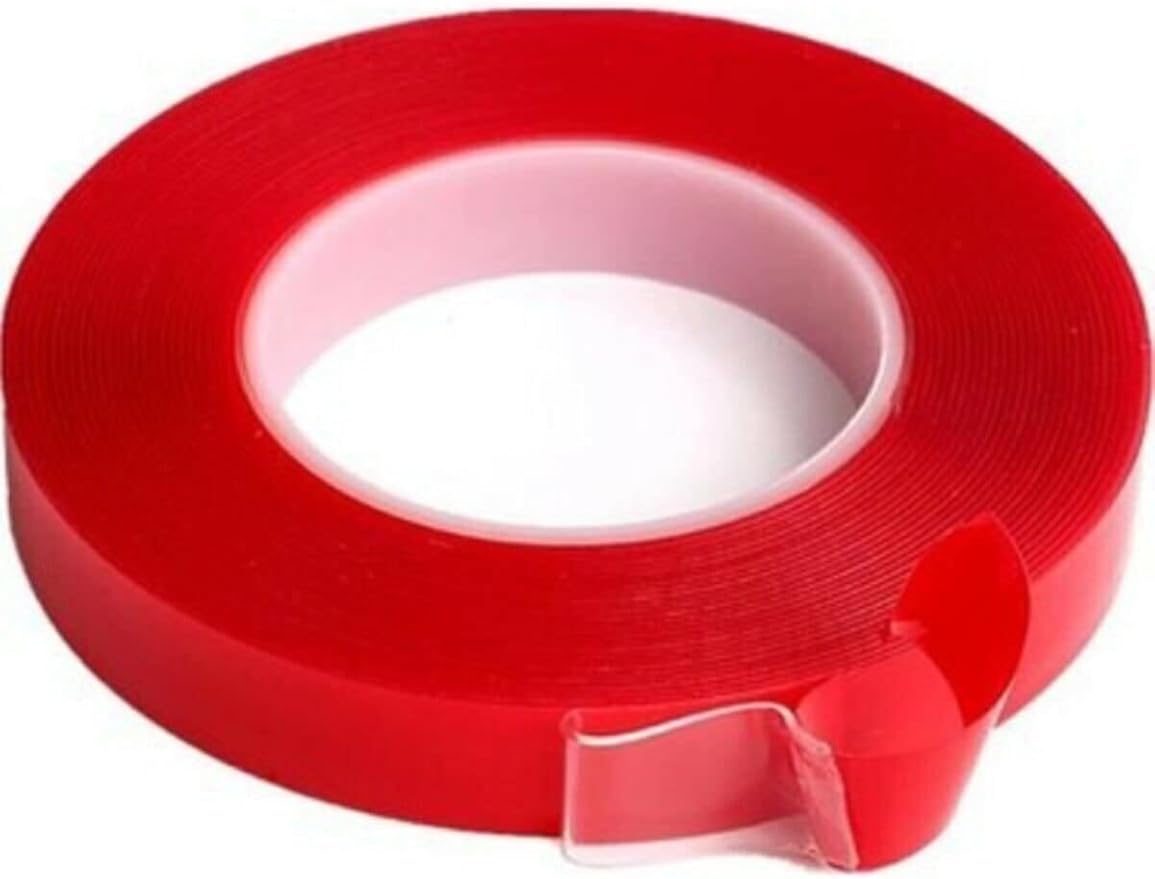 Çift Taraflı Montaj Bandı 10mm Genişlik 5mt Uzunluk Çift Taraflı Bant Çerçeve Yapıştırıcı Çift Taraflı Bant (10mmx5mt) - Görsel 3