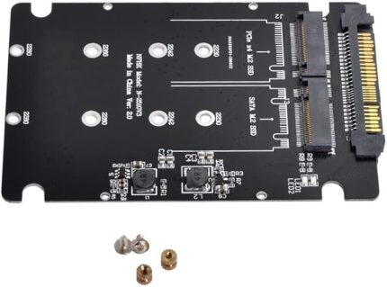 SFF-8639 NVME U.2 Kombo NGFF M.2 M-Key SATA PCIe SSD Adaptörü Anakart için Değiştirme SSD 750 p3600 p3700