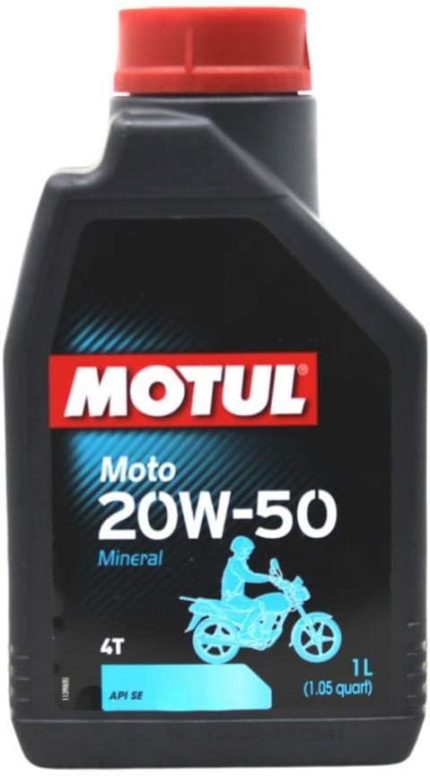 Moto 20W/50 4T 1 Lt 4 Zamanlı Mineral Motosiklet Yağı