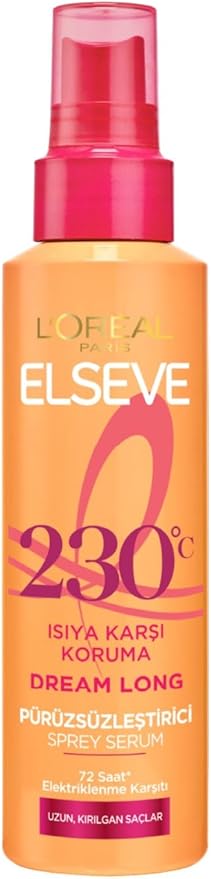 Paris Elseve Dream Long Isıya Karşı Koruyucu & Pürüzsüzleştirici Sprey Serum 150ml