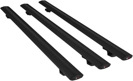 V70 1998-2000 Arası ile Uyumlu BASIC Model Ara Atkı Tavan Barı Siyah 3 Adet