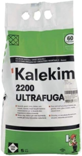 2211 Ultra Fuga Slikonlu Derz Dolgu Beyaz 5 kg