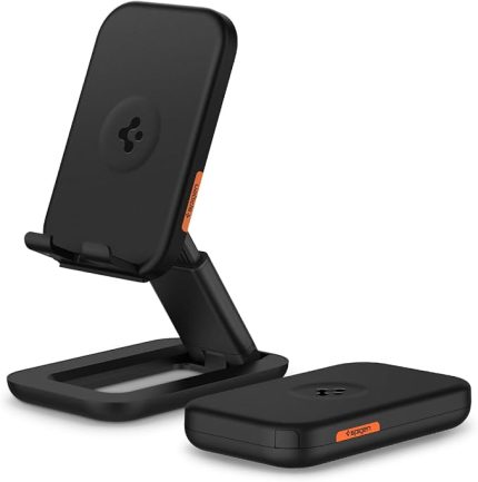 MagSlide Taşınabilir Telefon Standı (Tüm Cihazlarla Uyumlu) Siyah - AMP07116 (Spigen TR Garantili)