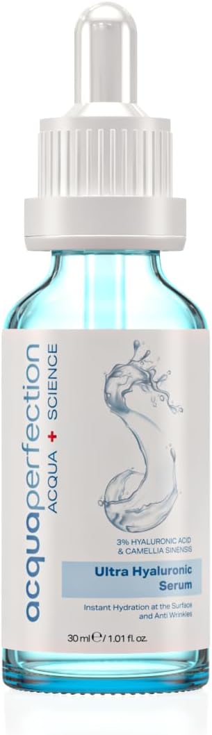Perfection Ultra Yoğun Nemlendirme ve Dolgunlaştırıcı Etkili, Kırışık Karşıtı Hyaluronic Serum (Ultra%3 Hyaluronic Acid) 30ml, Yenileyici Etki, Tüm Ciltlere Uygun