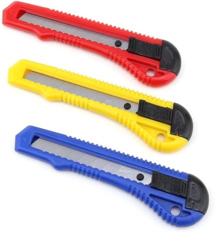 3 Adet Maket Bıçağı Büyük Boy Falçata