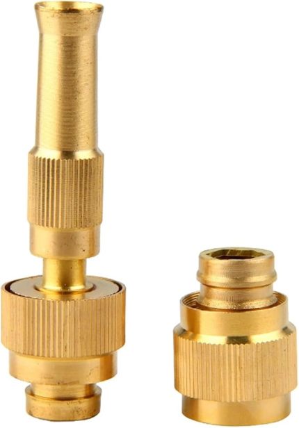 Çift Fonksiyonlu Ayarlanabilir Hortum Sulama Başlığı 9 cm Yüksek Basınçlı ve Şemsiye Püskürtme Modlu, Evrensel Bağlantı, 3 cm Çap