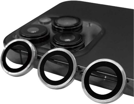 iPhone 15 Pro İle Uyumlu Zore CL, 07 Kamera Koruyucu, Gümüş